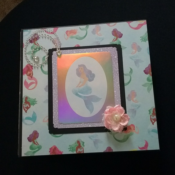 Handmade photo / junk albums Mermaids - Picture 1 of 8
